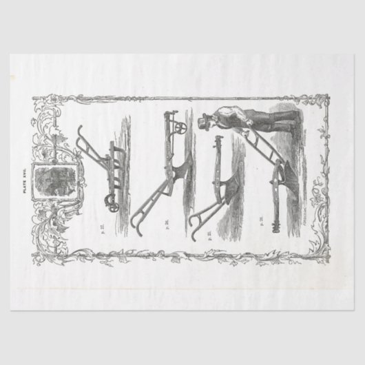 Katalog "Vintage Gartenwerkzeuge" Seidenpapier (Vorderseite)