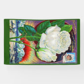 Katalogbild der 1890er Jahre White Rose Banner (Horizontal)