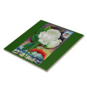 Katalogbild der 1890er Jahre White Rose Fliese (Seite)