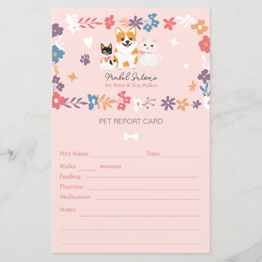 Katalognummer für Haustier-Katze (Vorderseite)