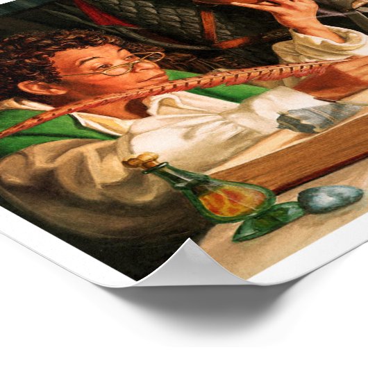 Katalogschätze drucken poster (Ecke)