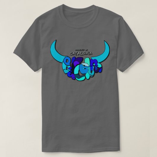 Katalonien Barcelona T-Shirt (Design vorne)