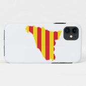 Katalonien - Flag Karte Case-Mate iPhone Hülle (Rückseite (Horizontal))