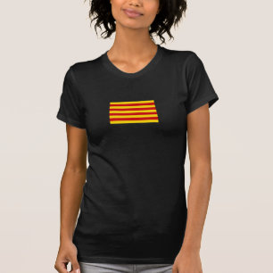 Katalonien Flag & Katalan - La Senyera Modeerschei T-Shirt