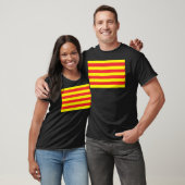 Katalonien-Flaggen-T - Shirt (Unisex)