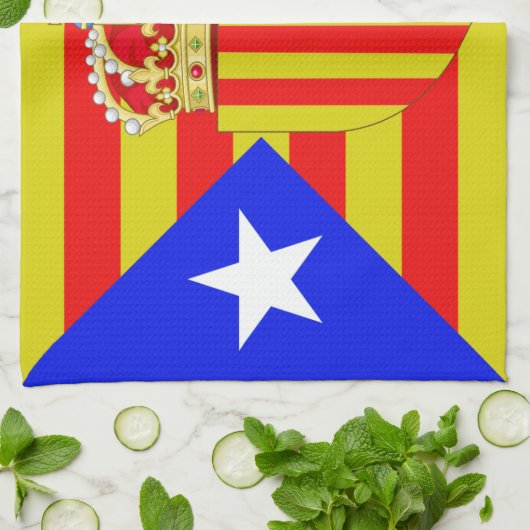 Katalonien Handtuch (Gefaltet)