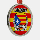 Katalonien Silbernes Ornament (Rechts)
