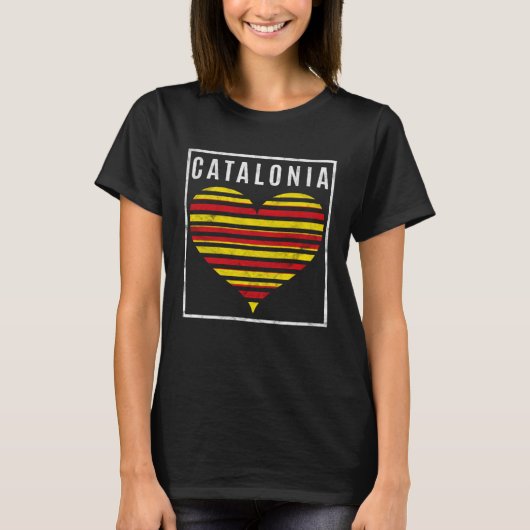 Katalonien T-Shirt (Vorderseite)