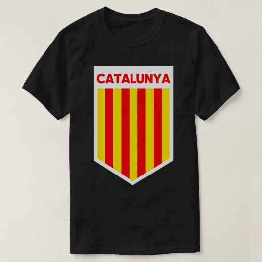 Katalonienflagge T-Shirt (Design vorne)