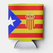Kataloniens Wappenflagge Dosenkühler (Vorderseite)