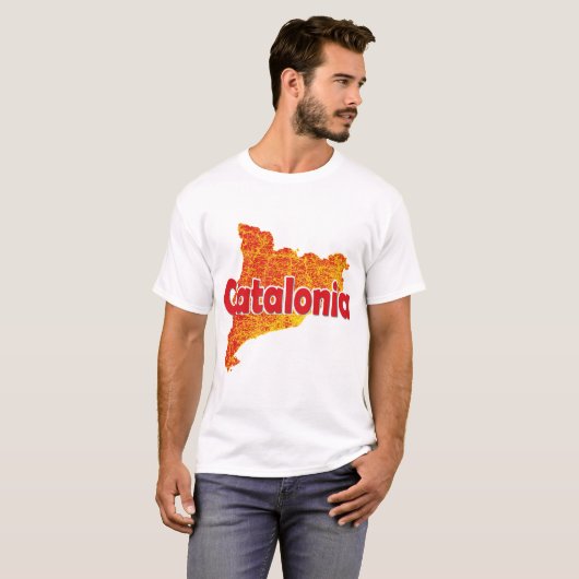Katalonischer T - Shirt (Vorne ganz)