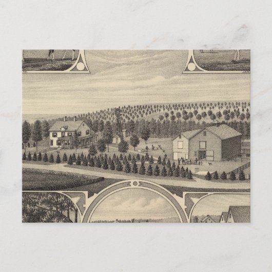 Katalpa, Nebraska Postkarte (Vorderseite)