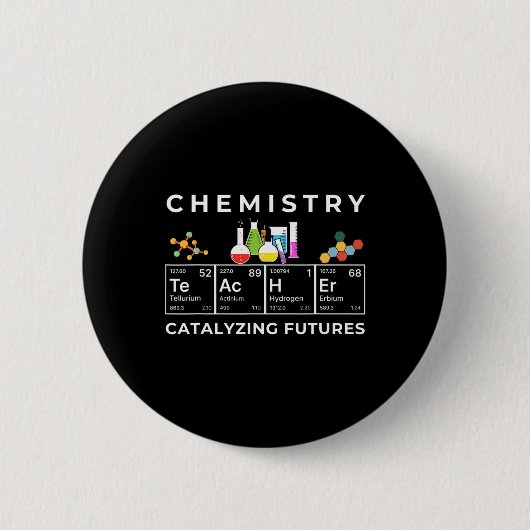 Katalyst Lehrer für Chemie regelmäßig Button (Vorderseite)