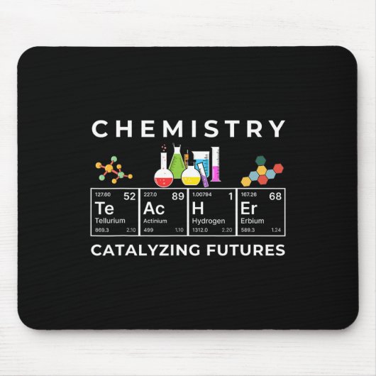Katalyst Lehrer für Chemie regelmäßig Mousepad (Vorne)