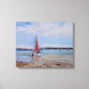 Katamaran Bretagne Leinwanddruck