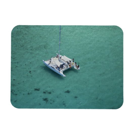 Katamaran, Mamanuca-Inseln, Fidschi, Südpazifik Magnet (Horizontal)