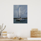 Katamaran Poster (Küche)