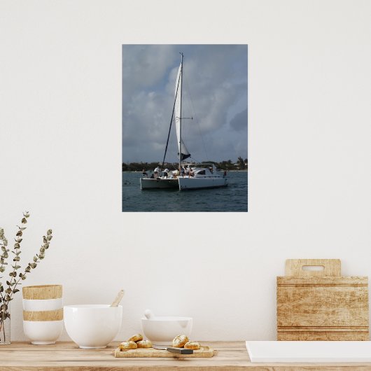 Katamaran Poster (Küche)