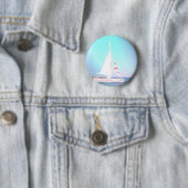 Katamaran-Segelboot-Knopf Button (Beispiel)