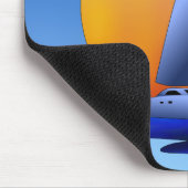 Katamaran-Segeln Mousepad (Ecke)