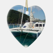 Katamaran-Verzierungen Keramik Ornament (Rechts)