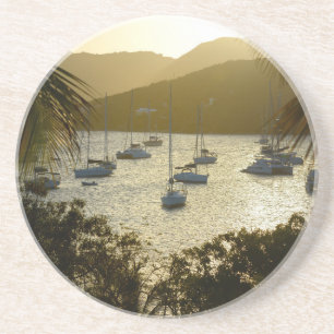 Katamarane und Segelboote Getränkeuntersetzer