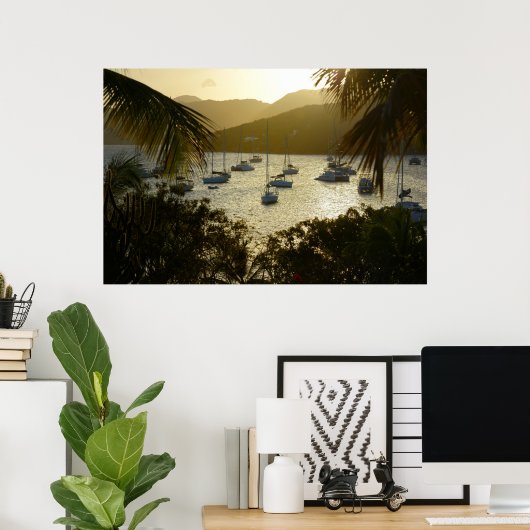 Katamarane und Segelboote Poster (Heimbüro)