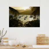 Katamarane und Segelboote Poster (Küche)