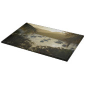 Katamarane und Segelboote Schneidebrett (Ecke)