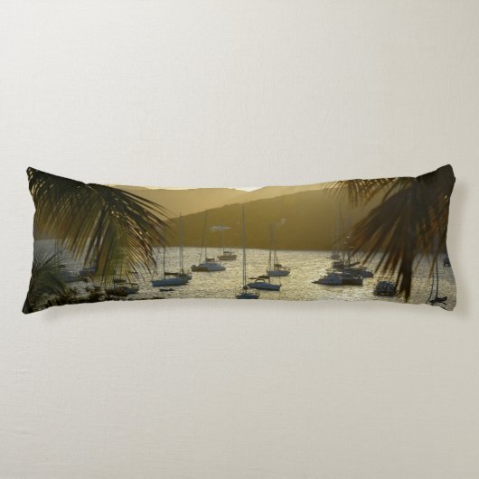 Katamarane und Segelboote Seitenschläferkissen (Vorderseite)