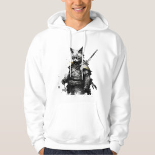Katana des Cat Samurai Hoodie