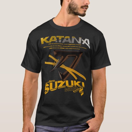 Katana Logo Yellow T-Shirt (Vorderseite)