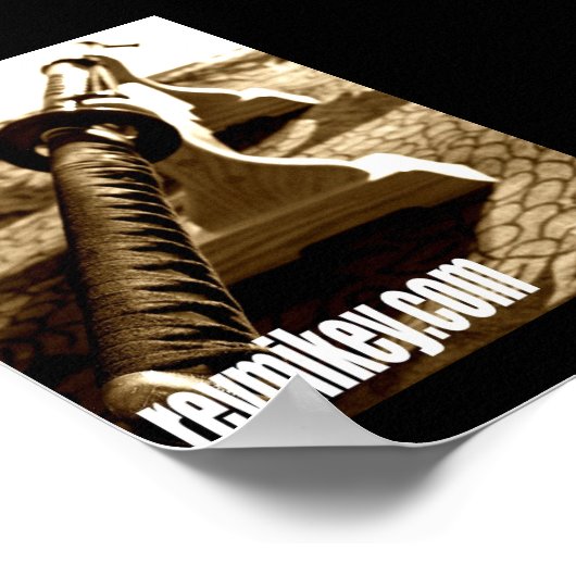 Katana Poster (Ecke)