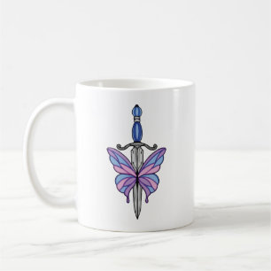 Katana-Schmetterling Kaffeetasse