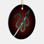 Katana Snake 1 Keramikornament (Rechts)