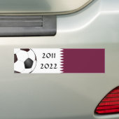 Katar 2011 & 2022 Fußball Autoaufkleber (Auf Auto)