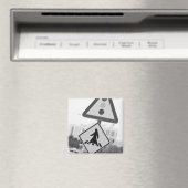 Katar, Ad Dawhah, Doha. Arabische Fußgängerzone 2 Magnet (In Situ (Geschirrspüler))