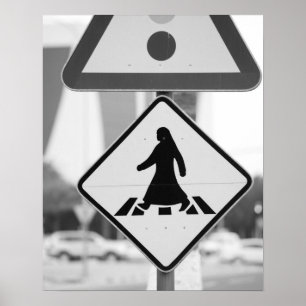 Katar, Ad Dawhah, Doha. arabische Fußgängerzone Poster