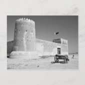 Katar, Al Zubarah. Al-Zubarah Fort (geb.1938) Postkarte (Vorderseite)