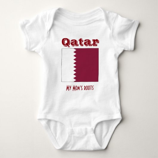Katar Baby Strampler (Vorderseite)