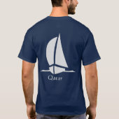 Katar - Boot T-Shirt (Rückseite)