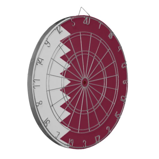Katar Dartscheibe (Vorderseite Links)