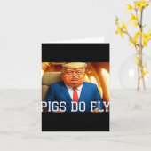Katar ein Lago gegen Trump Katar Flugzeug Schweine Karte (Gelbe Blume)