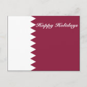 Katar Feiertagspostkarte (Vorderseite)