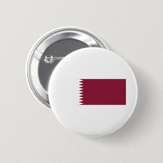 Katar-Flag Button (Vorne & Hinten)