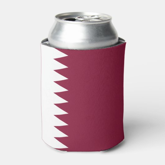 Katar-Flag Dosenkühler (Kanne Vorderseite)