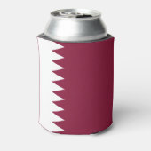 Katar-Flag Dosenkühler (Kanne Rückseite)