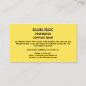 Katar Flag & Emblem, Flagge Katars Visitenkarte (Rückseite)