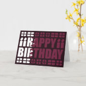 Katar Flag Geburtstagskarte Karte (Gelbe Blume)