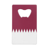 Katar-Flag Geldbeutel Flaschenöffner (Vorderseite)